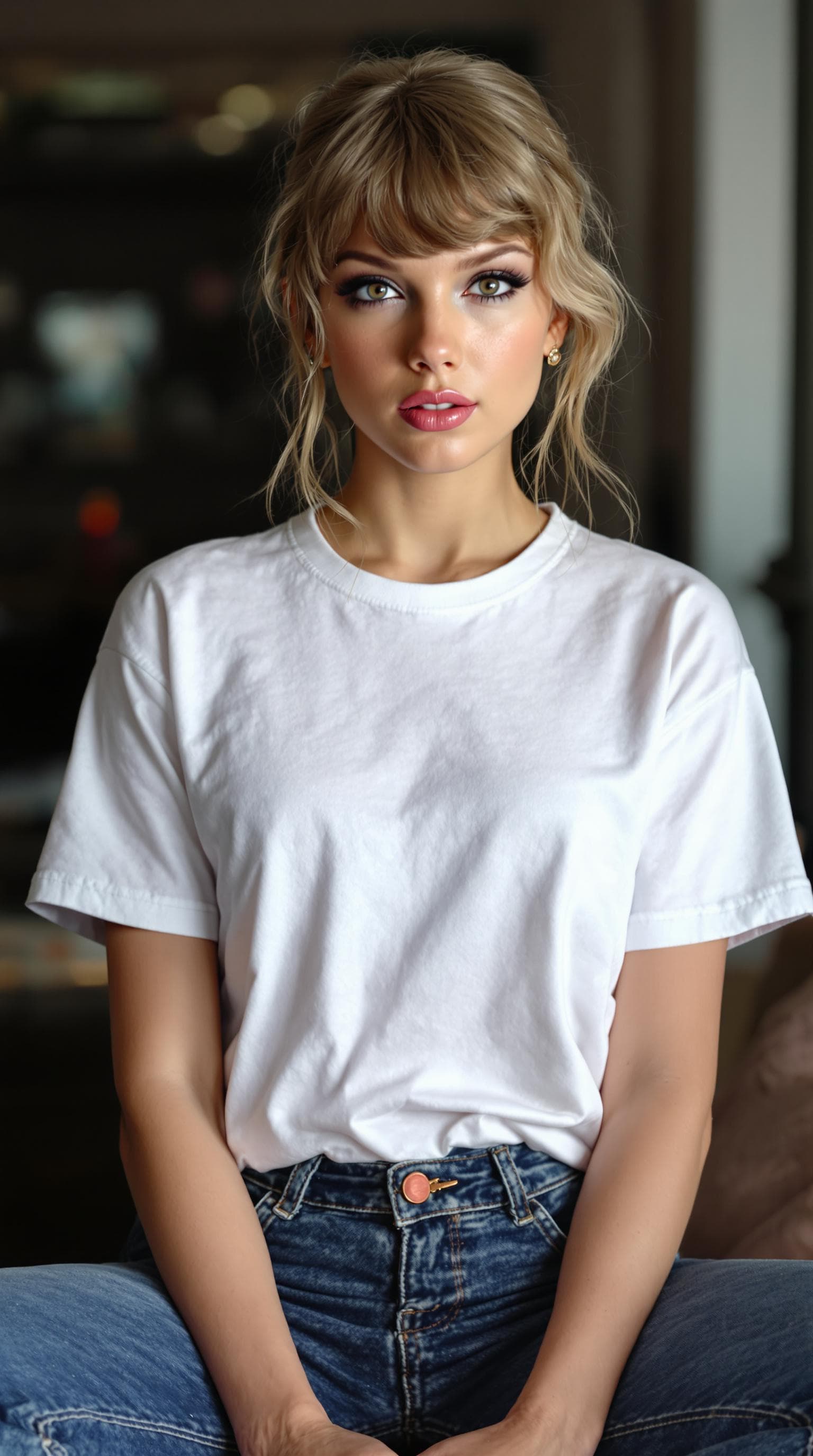 AI generated: a professional photo of a exceptionally beautiful girl in the world (age 21), (twenty-one year old) ...