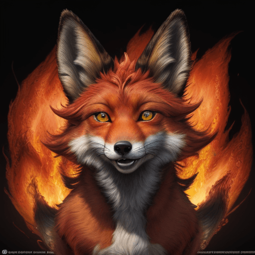 AI generated: (8k, 3D, UHD, highly detailed, hyper detailed, masterpiece, detailed oil painting) portrait of (fire...