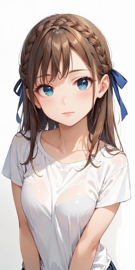 ハーフアップ\half up