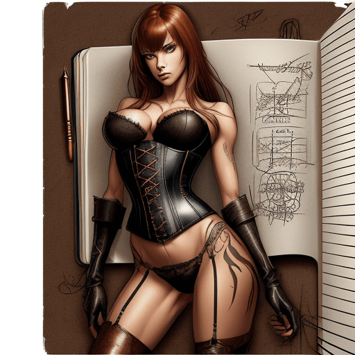 AI generated: Sketchbook Style, Sketch book, hand drawn, dark, gritty, realistic sketch, Rough sketch, mix of bold...