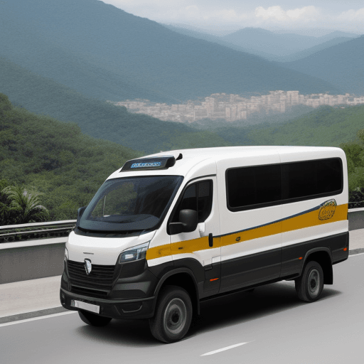 AI generated: véhicule de transport blindée de 8m de long3m de haut,8m de large du venezuela