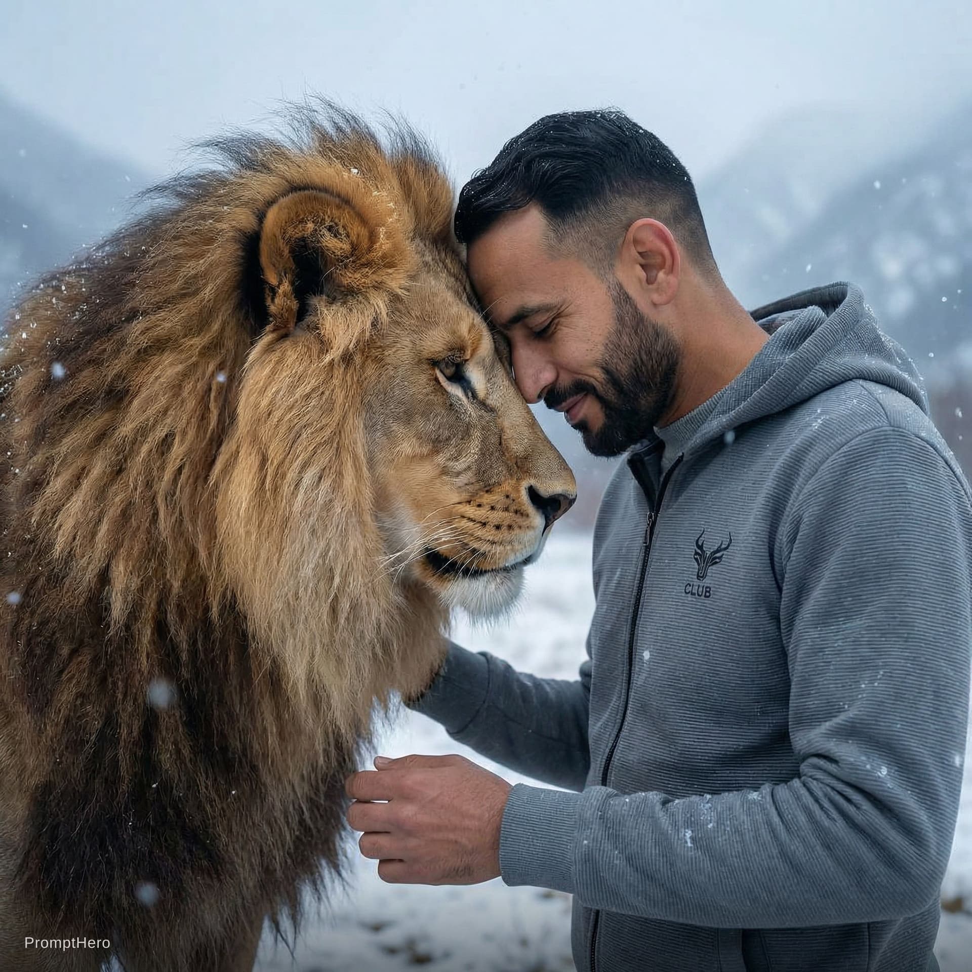 AI generated: Create a realistic and emotional scene showing Transform the uploaded photo into a vibrant AI webtoo...