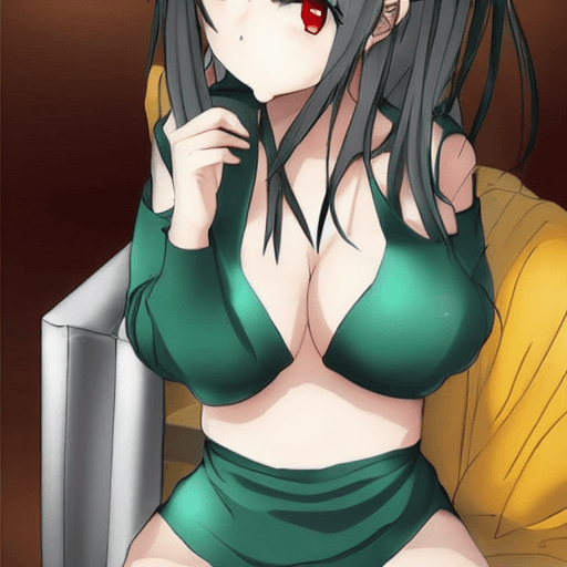 AI generated:  no anime, 18 , ero 