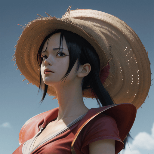 AI generated: Anime character luffy from One Piece octane render,
symmetrical artwork. cinematic, hyper realism, h...