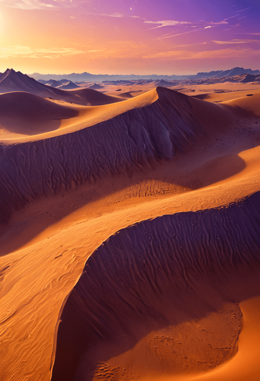 AI generated: concept art <lora:xl_more_art-full_v1:1>,<lora:DreamARTSDXL:1>,A vast alien desert of jagged,crystal...