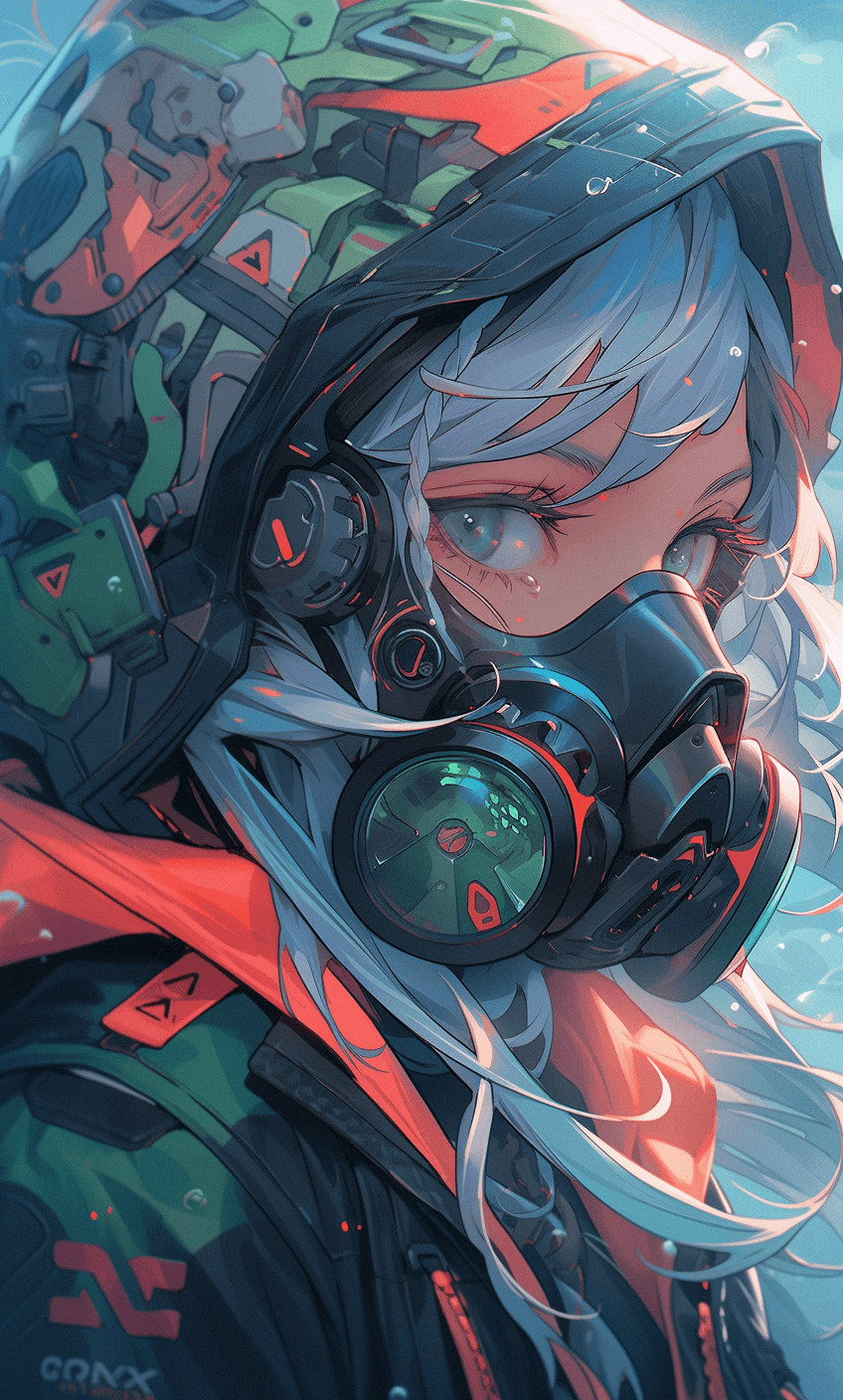 AI generated: android android games for ios or android, in the style of tristan eaton, cyberpunk dystopia, meticul...