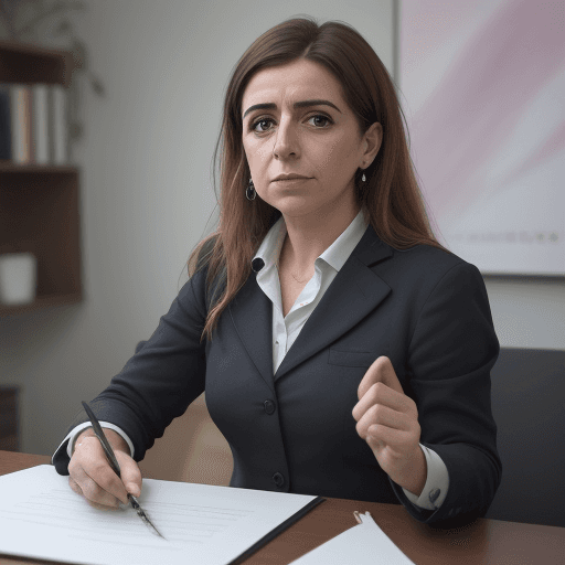 AI generated: QUIERO CREAR UNA IMAGEN DE  MI MISMA QUE REPRESENTE UNA MUJER QUE HACE DE CADA DESAFIO ALGO RENTABLE