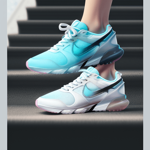 AI generated: Stairs, GUM, Translucent, experiment, product design, 3D render, Octane, Calm and well contrast, In ...