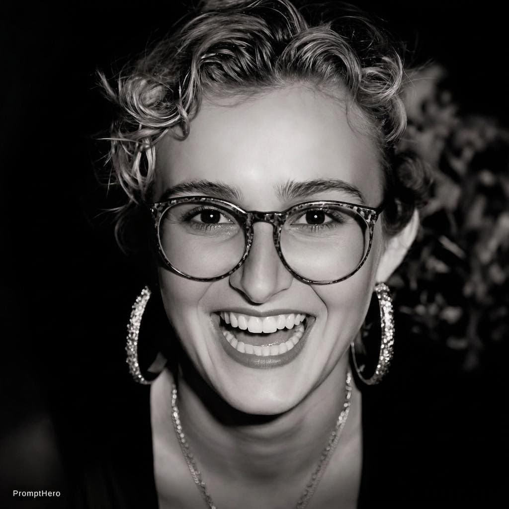 AI generated: beautyful mouth open
