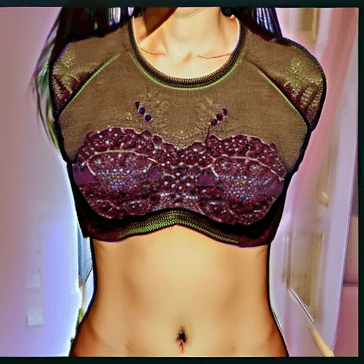 AI generated: 14 years old girl with big boobs and perfect face and body