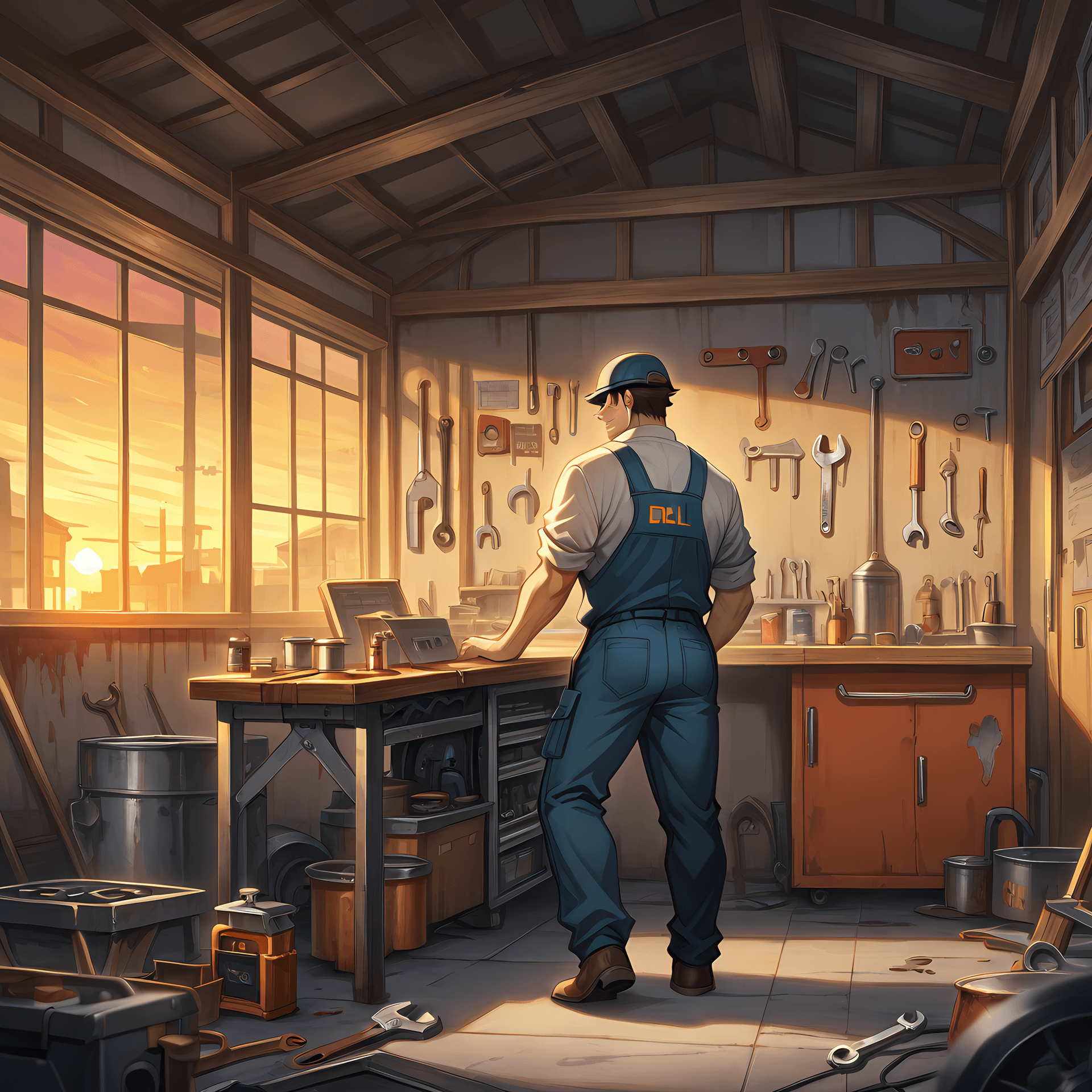 Mechanics Garage - Illustrious