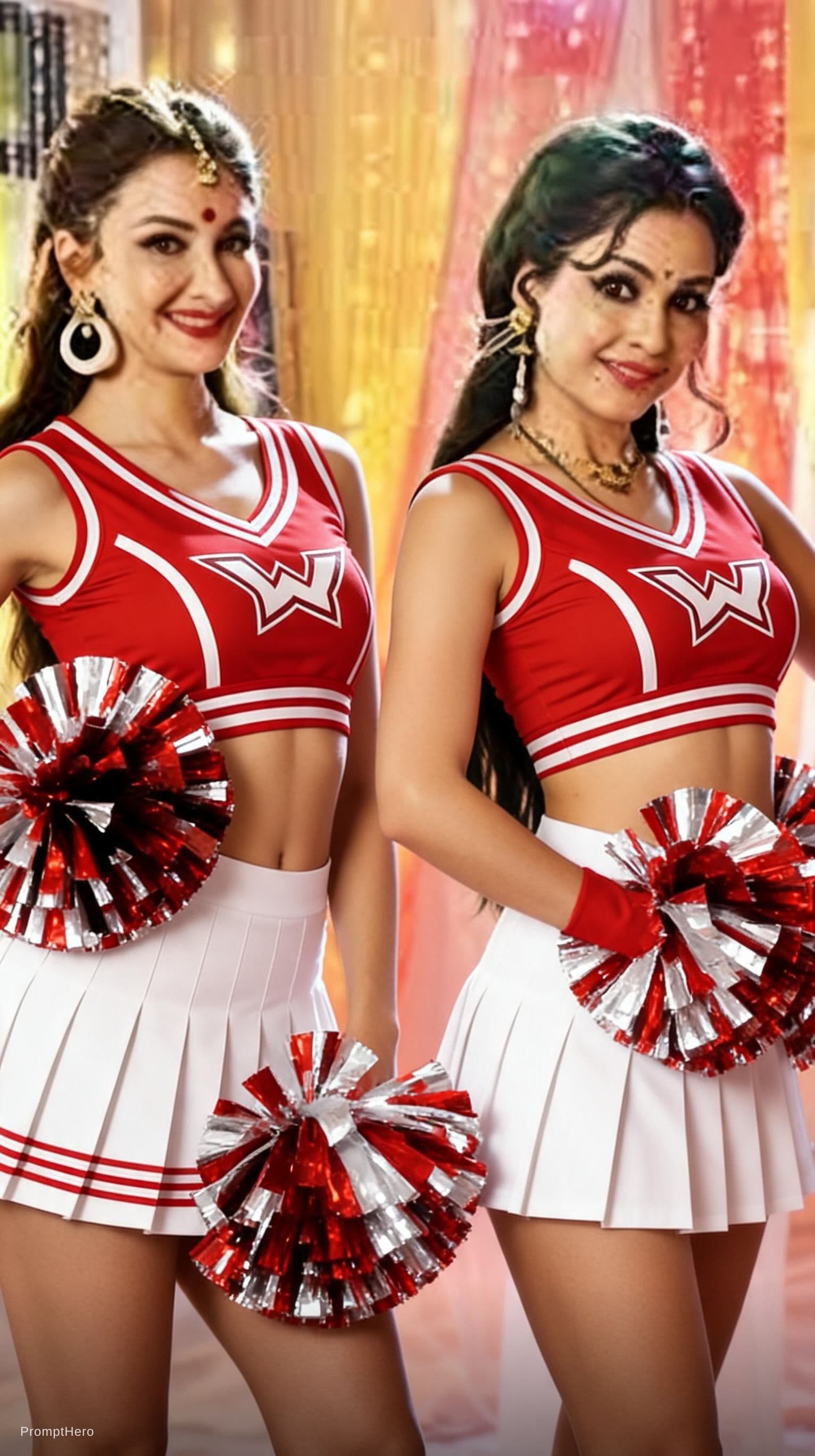 AI generated: They are cheerleaders