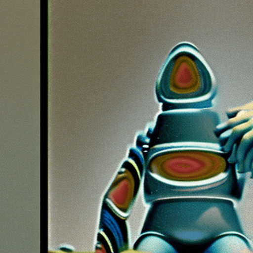 AI generated: a 35mm color film still from a 1960 Japanese tokusatsu science fiction television series, about a su...