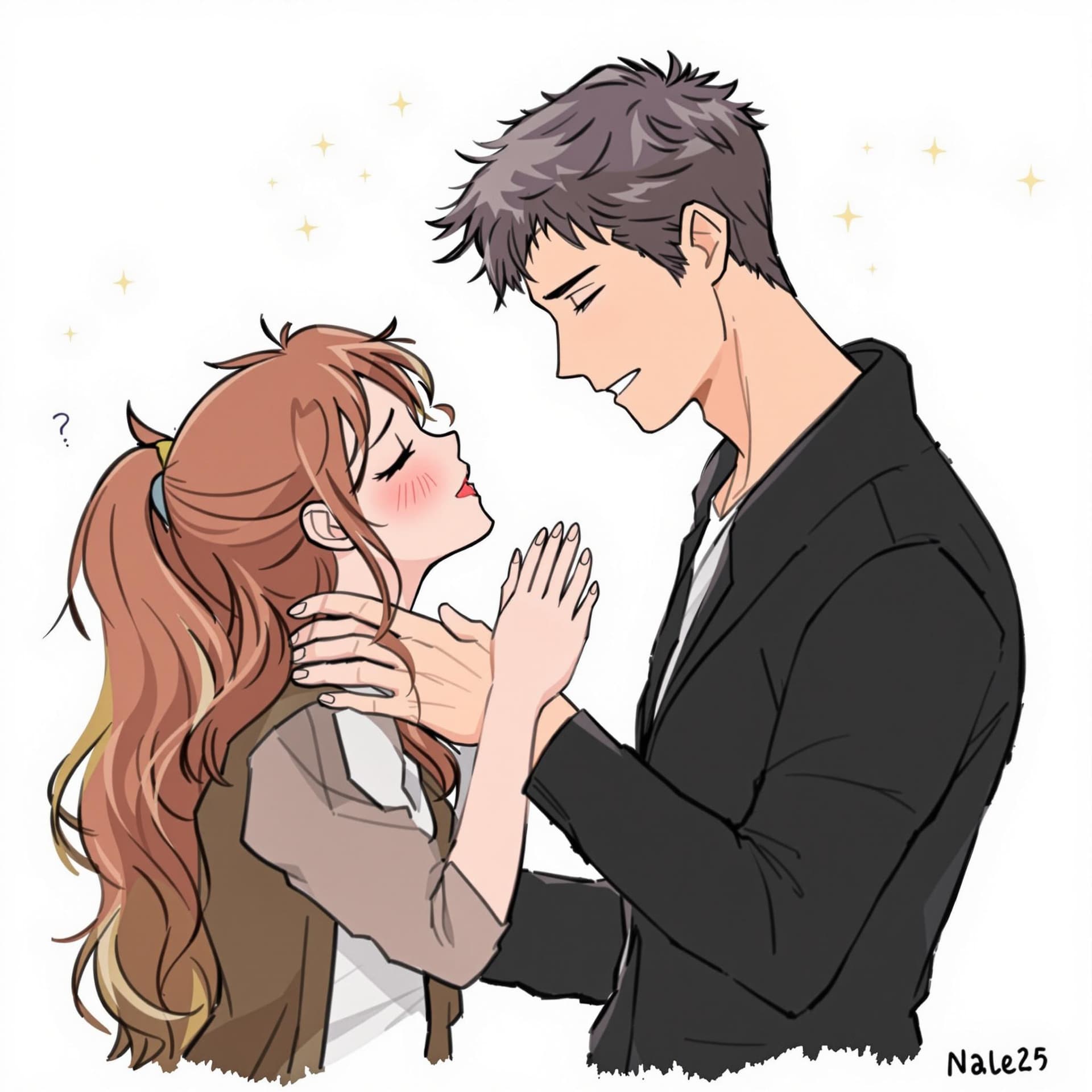 AI generated: Imagine your OTP having sex for the first time and man is a virgin so they're really confused about ...