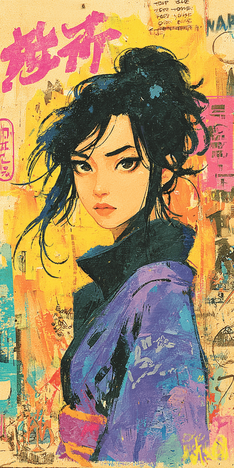 AI generated: geisha --chaos 75 --ar 1:2 --sref 4046958098 --profile x3fq9up --stylize 750