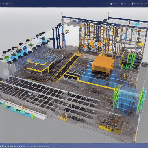 AI generated: futuro 3d computadora
