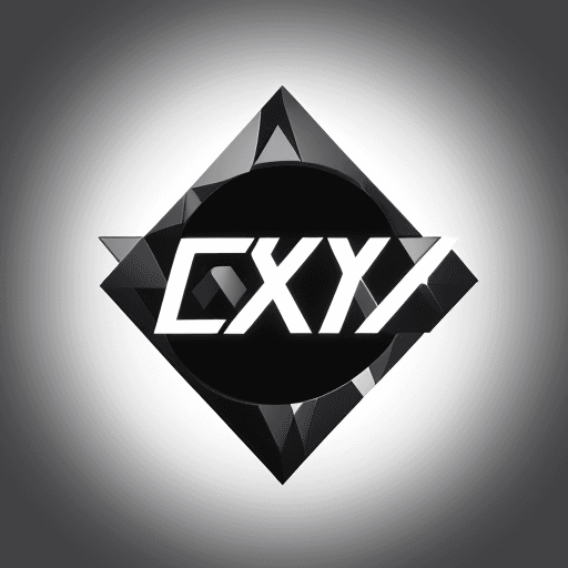 AI generated: create a modern art logo with name "DECX",full hd logo.4k logo,high resolution logo