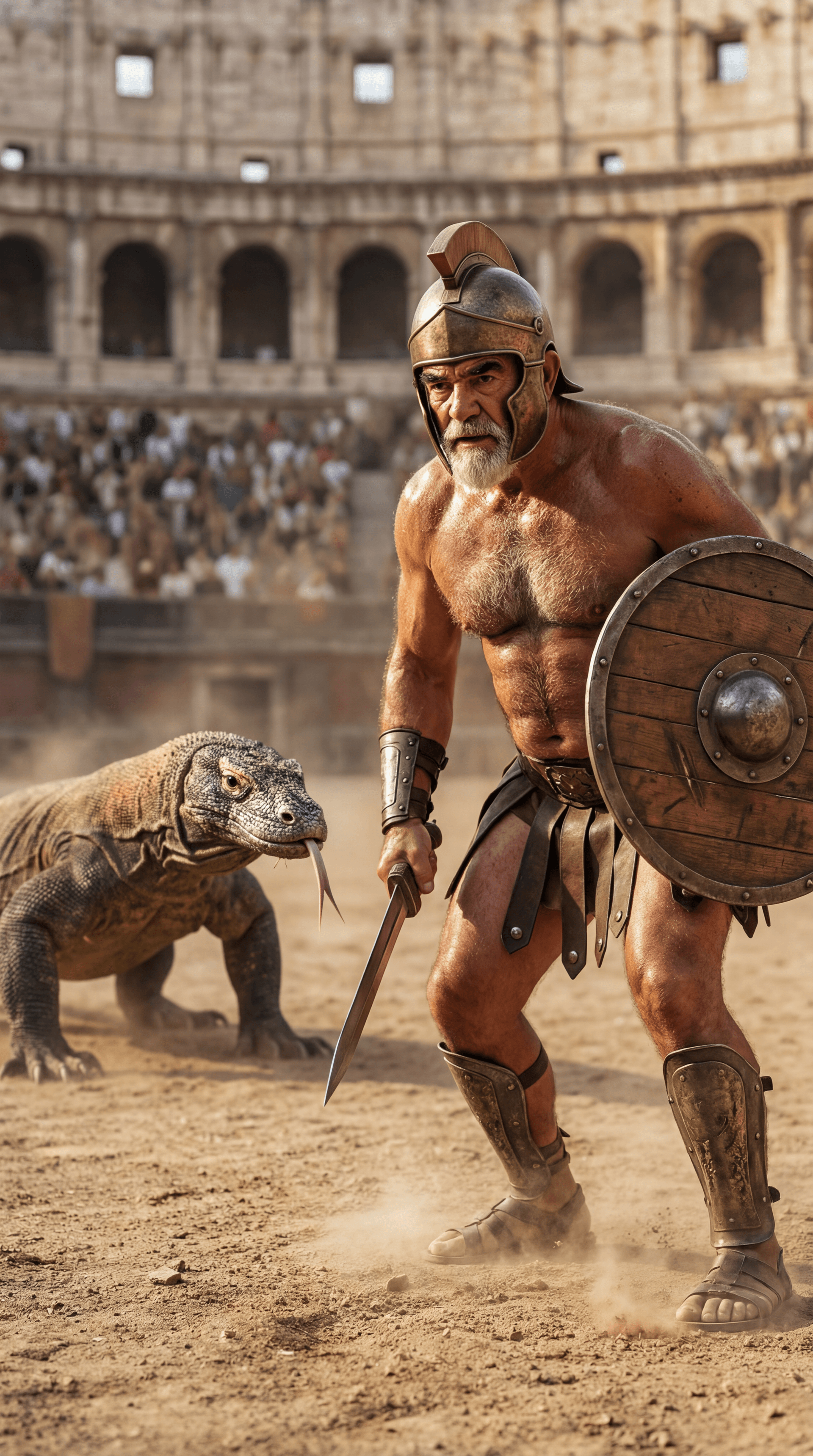 AI generated: ULTRA-REALISTIC CINEMATIC ACTION PHOTOGRAPH (vertical poster 9:16).
Looks like a real professional f...