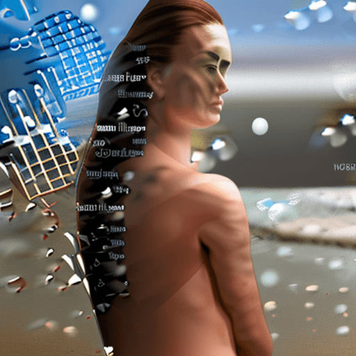 AI generated: a woman is makeup and wearing a body suit, in the style of ray collins, thiago valdi, snapshot reali...