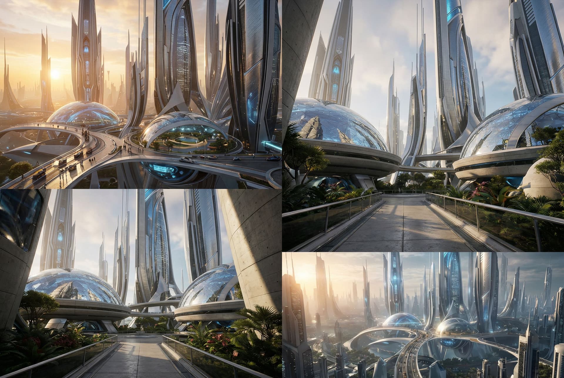 AI generated: Blend and tune the reference images and create other angles of view of the Universal University Univ...