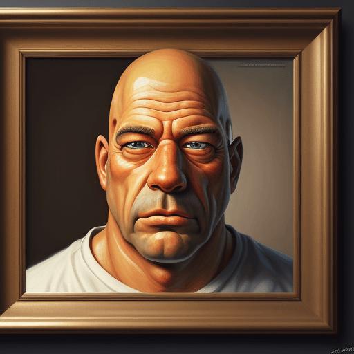 AI generated: Homer hiperrealistic, paint, 