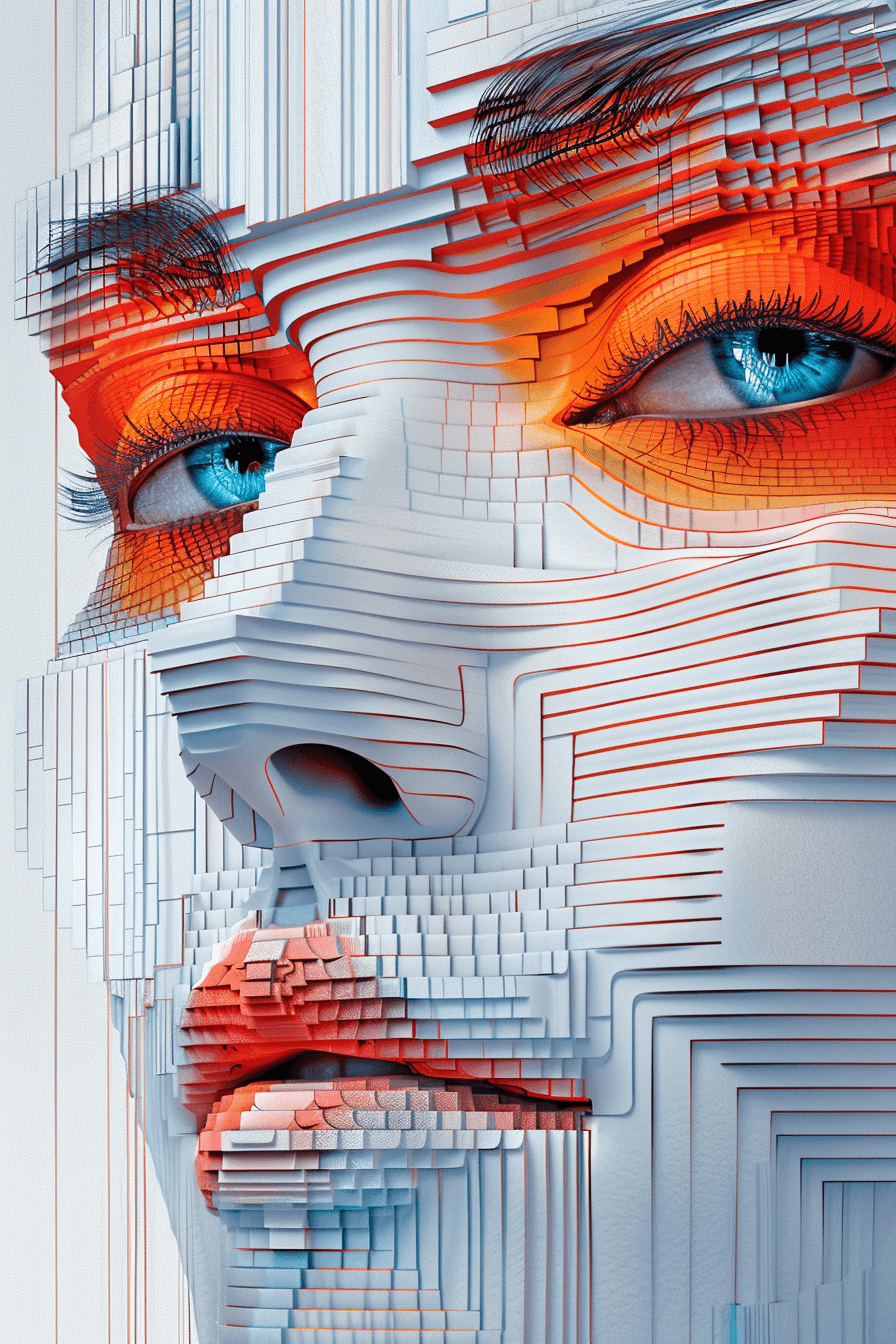 AI generated: vogue_cover_potrait_made_of_