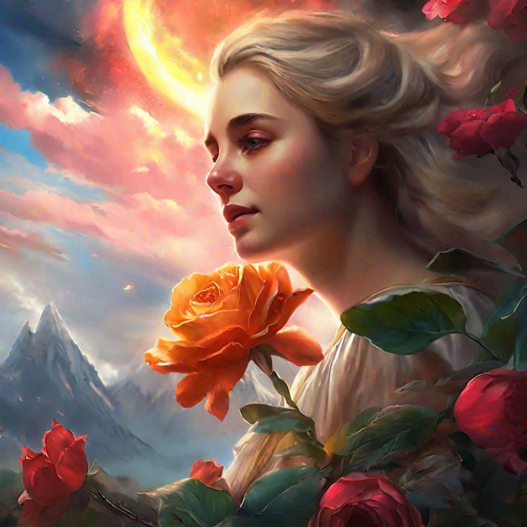 AI generated: 8k, ultra realistic, hyper realistic, extreme detail, digital painting, neverending hope builds a co...