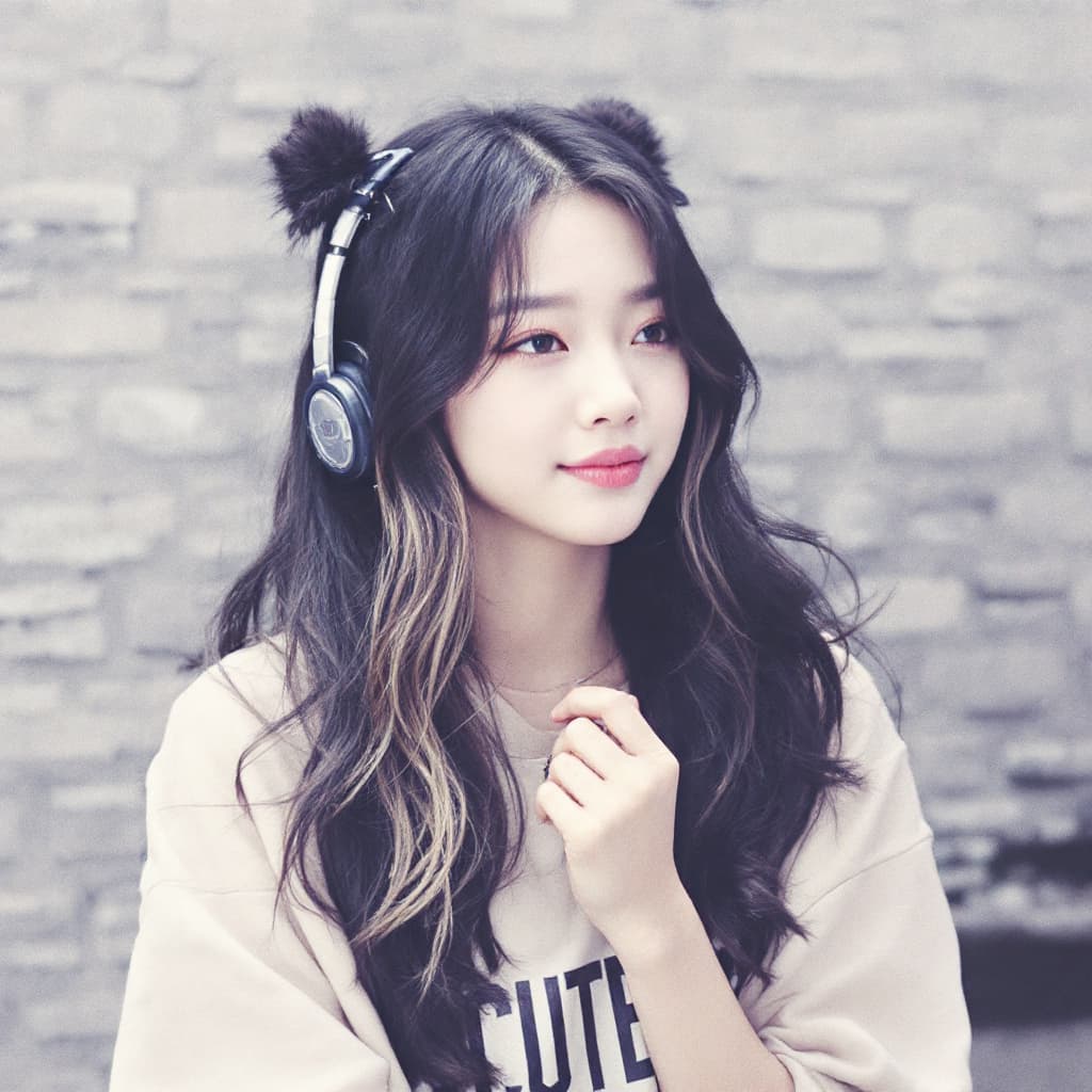 AI generated: korean singer Jennie,BLACKPINK,
