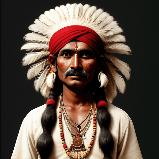 AI generated: an indian