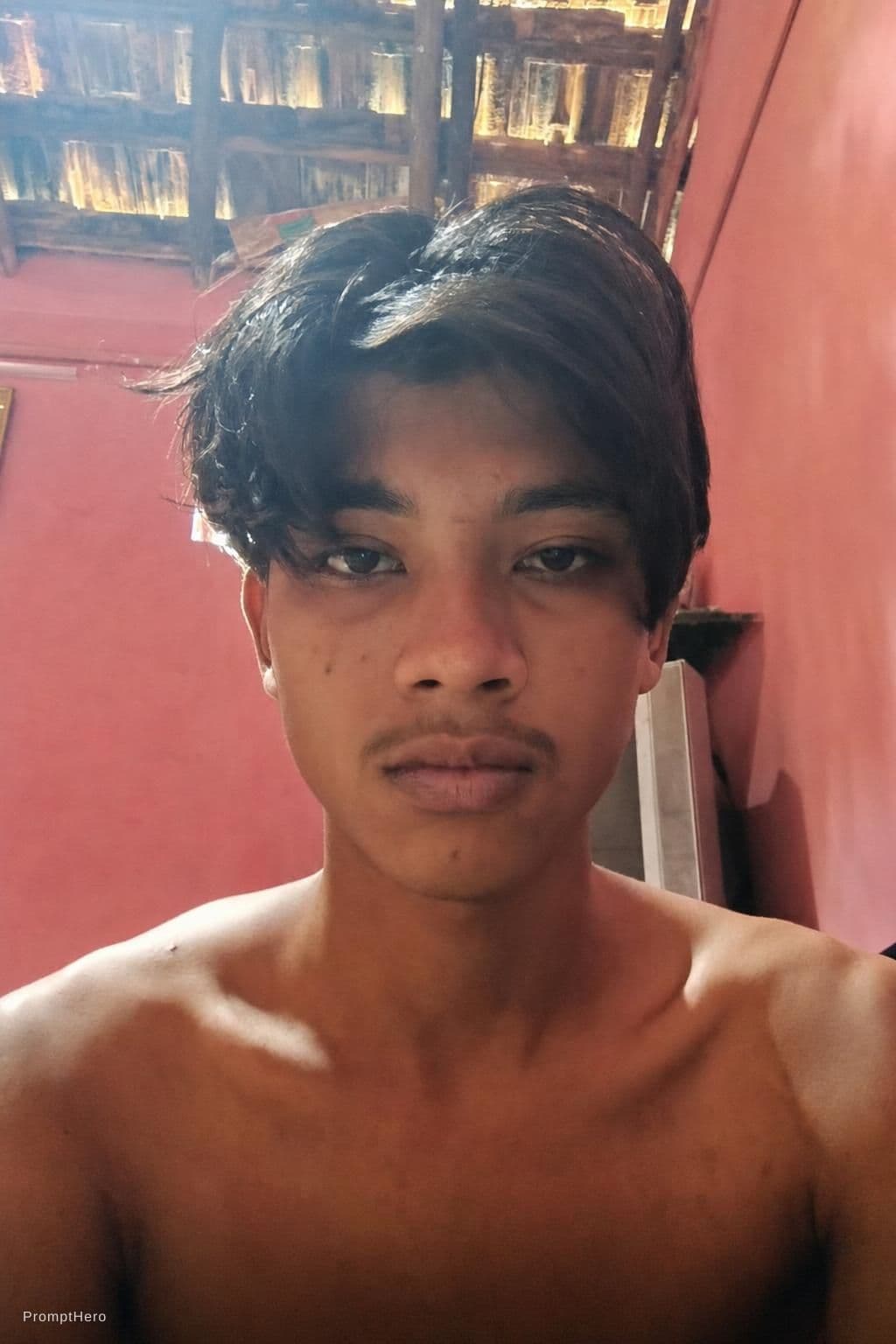 AI generated: No change my face 