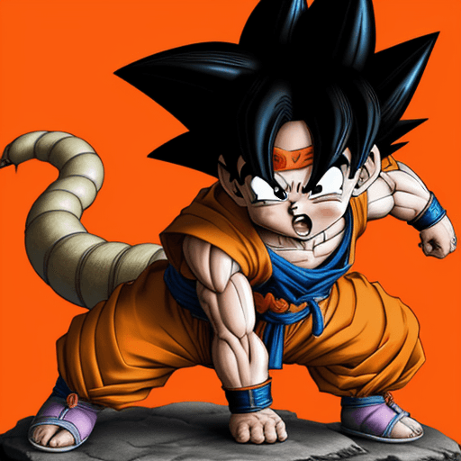 AI generated: goku an dog Pug, in the style of Akira Toriyama, dragon ball theme, uhd image, precisionist art, cha...