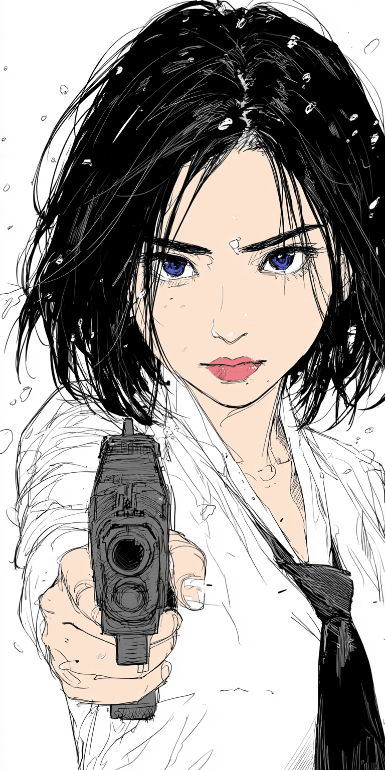 AI generated: woman, in the style of action films --chaos 75 --ar 1:2 --sref 324391861 --profile x3fq9up --stylize...