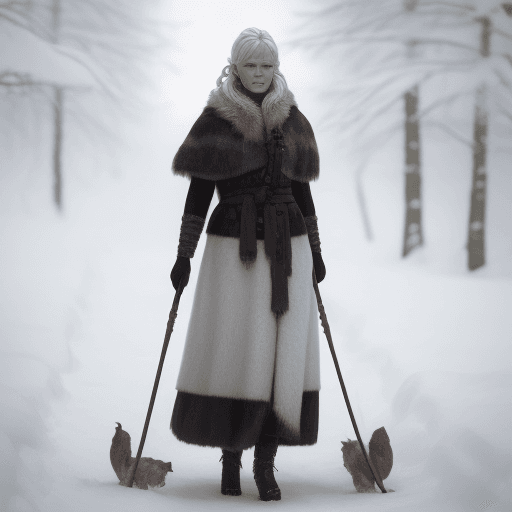 AI generated: nordic woman