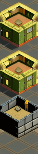 AI generated: isometric fallout 2 game