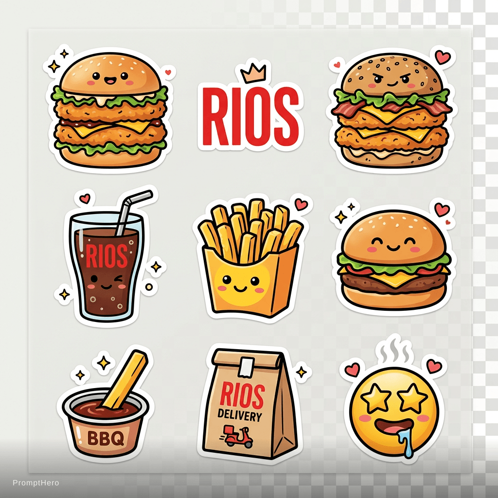 AI generated: create sticker