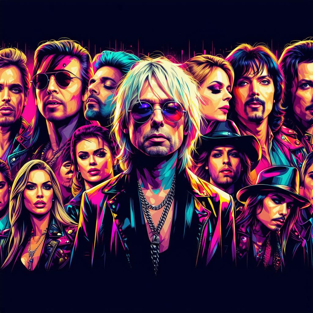 AI generated: Panoramic Spotify banner with a 7:3 aspect ratio, highly detailed and stylized digital painting of i...
