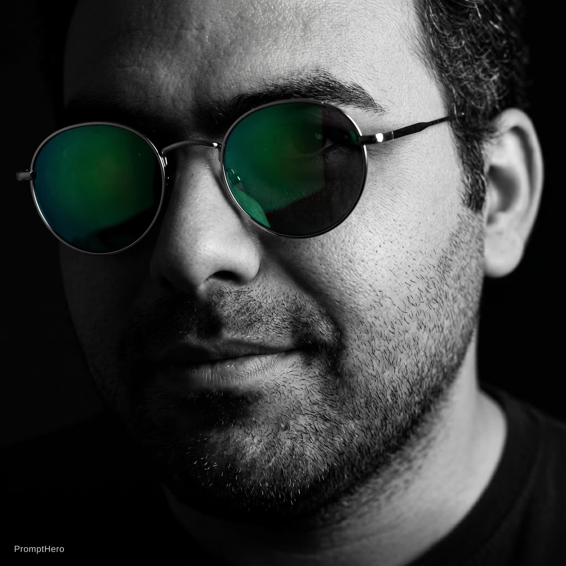 AI generated: {
  "image_request": {
    "prompt": "A photorealistic, ultra-close angled portrait of the provide...