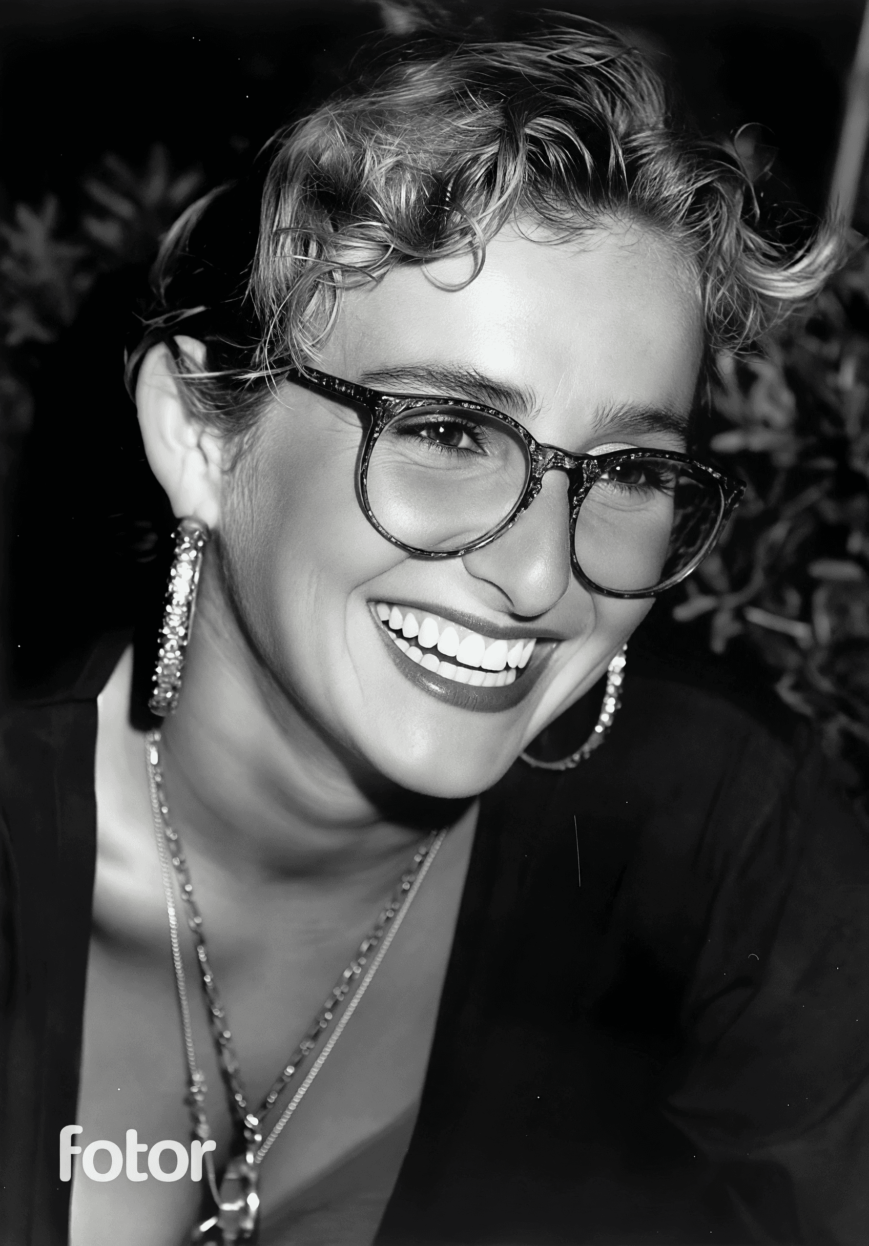 AI generated: Beauty hot smile