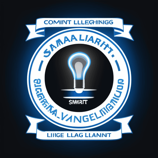 AI generated: draw a logo for "Tampa Smart Lighting"