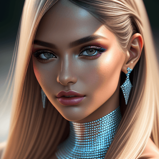 AI generated: close-up of a stunning fashion model, ultra-realistic, portrait, shot on a Sony A7III, high quality ...