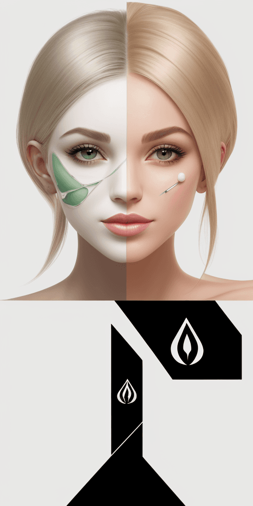 AI generated: logo design for a luxury face cosmetology agency called "Vitalina" whose profile is cosmetology and ...