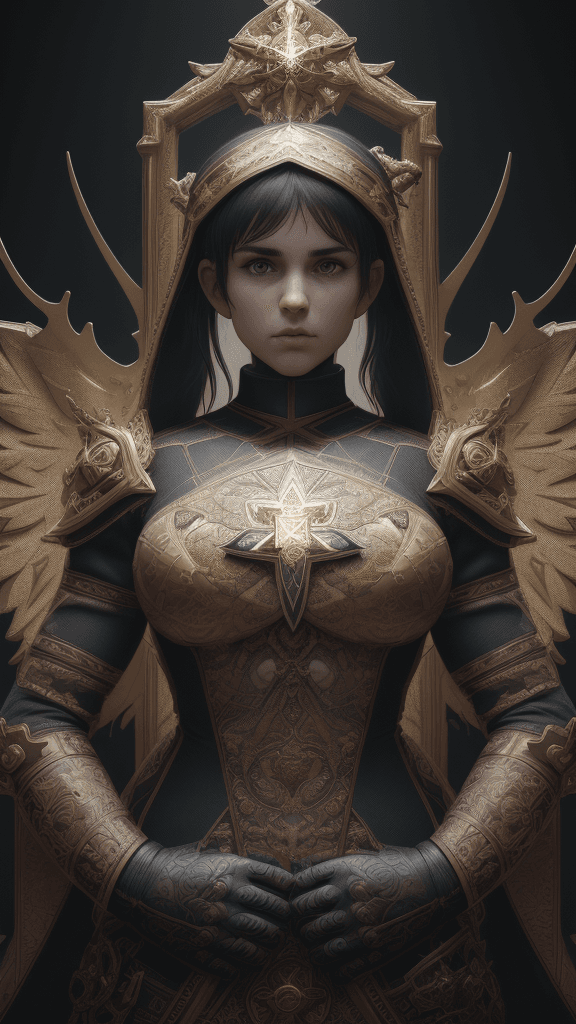 AI generated: sRGB 8k 16k Im a saint but i aint no hero, intricate artwork . octane render, trending on artstation...