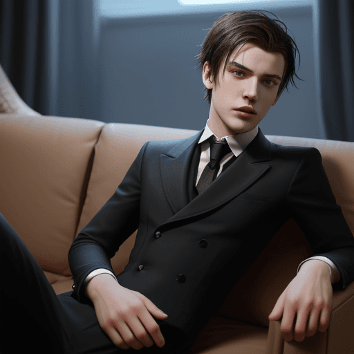 AI generated: sebastion solace from the game pressure on roblox