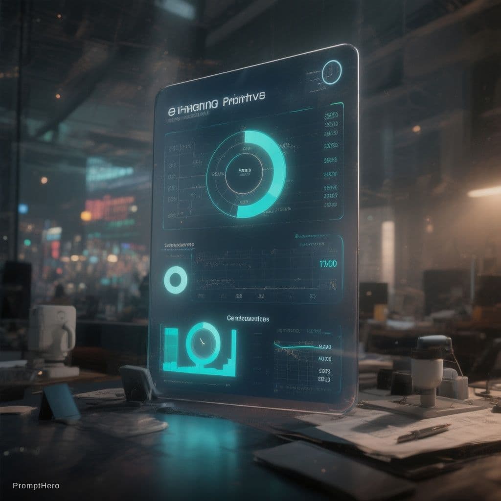 AI generated: image explaining financial analysis statement 
