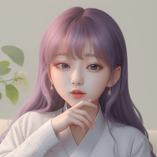 AI generated: 기발한 메이크업, 레이 돈리의 유화, 반짝이는 그린색 눈, 체리 레드 립, 픽시 컷 엘로우 헤어, 펄럭이는 나비 날개, 반짝이는 지팡이, 사랑스러운 헤어스타일, 정교하게 짠 당나라...