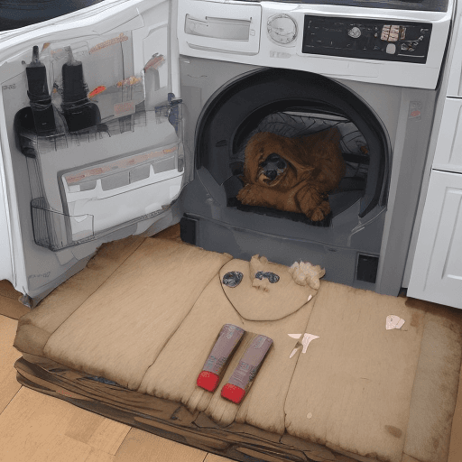 AI generated: vacuum cleaner
rust eater
food
hungry dog
refrigerator
golden retriever
dog
8 k