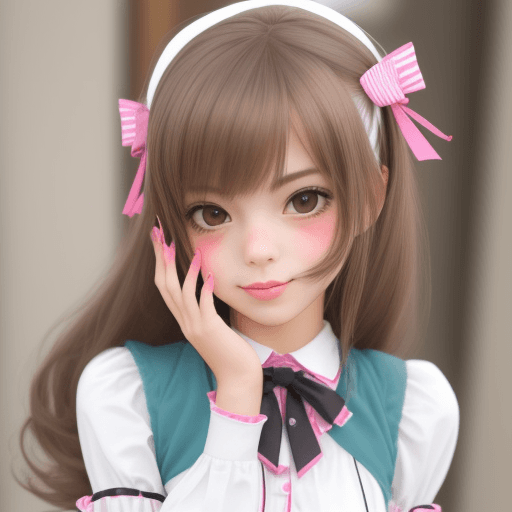 AI generated: Make me a cute girl friend 