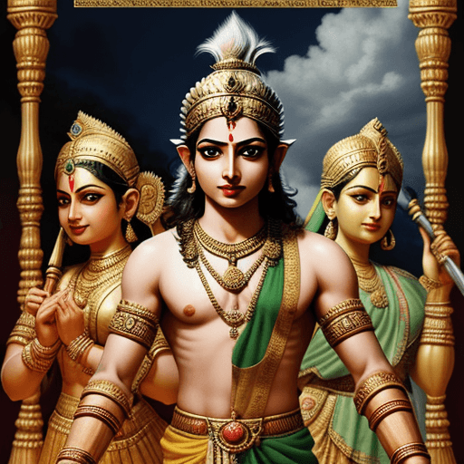AI generated: Lord Rama