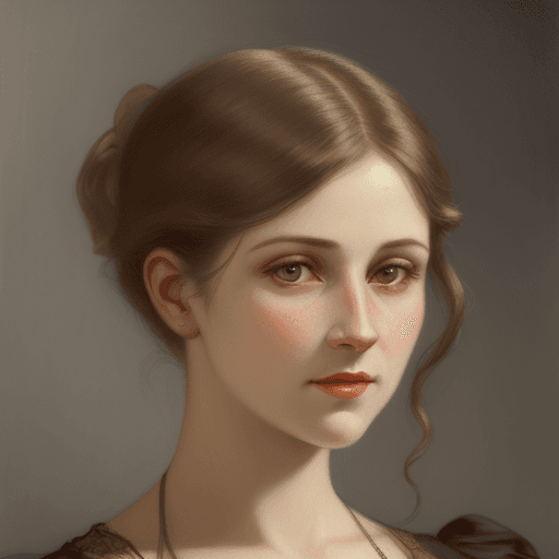 AI generated: Hyper realistic portrait of a woman in the 1910s
