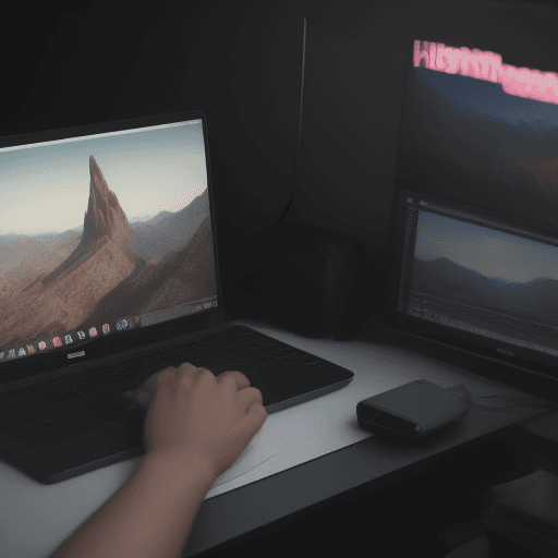 AI generated: someone editing a video for youtube, high detail, 8k